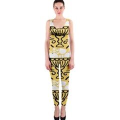 Trophy Beers Glass Drink Onepiece Catsuit by Mariart