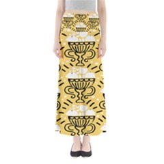 Trophy Beers Glass Drink Full Length Maxi Skirt