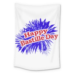 Happy Bastille Day Graphic Logo Large Tapestry by dflcprints