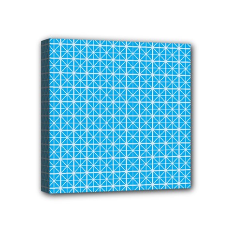 Simple Rectangular Pattern Mini Canvas 4  X 4  by berwies