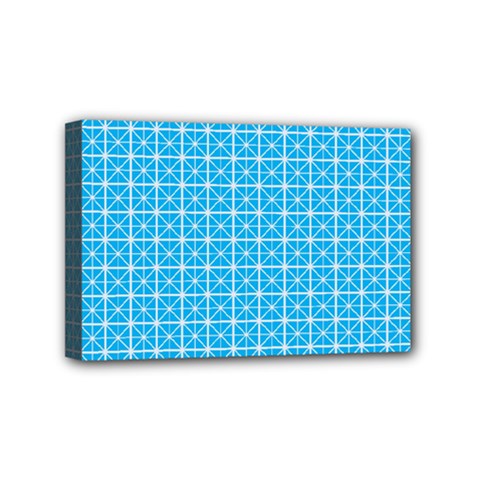 Simple Rectangular Pattern Mini Canvas 6  X 4  by berwies