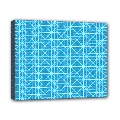 Simple Rectangular Pattern Canvas 10  X 8  by berwies