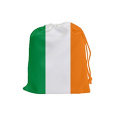 Ireland Flag Drawstring Bag