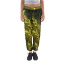 Beautiful Emerald Fairy Ferns in a Fractal Forest Women s Jogger Sweatpants View1