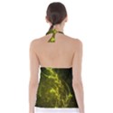 Beautiful Emerald Fairy Ferns in a Fractal Forest Babydoll Tankini Top View2