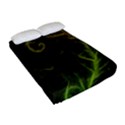 Fractal Hybrid Of Guzmania Tuti Fruitti and Ferns Fitted Sheet (Full/ Double Size) View2