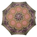 Pastel Pearl Lotus Garden of Fractal Dahlia Flowers Straight Umbrellas View1