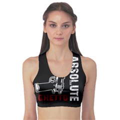 Absolute Ghetto Sports Bra by Valentinaart