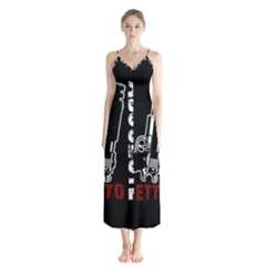 Absolute Ghetto Button Up Chiffon Maxi Dress