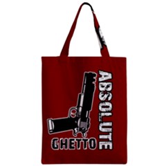 Absolute Ghetto Zipper Classic Tote Bag by Valentinaart