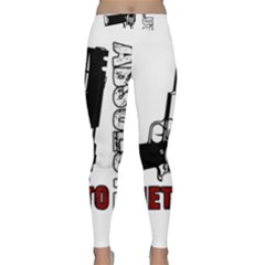 Absolute Ghetto Classic Yoga Leggings by Valentinaart