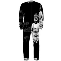 Eat, Sleep, Meditate, Repeat  Onepiece Jumpsuit (men)  by Valentinaart