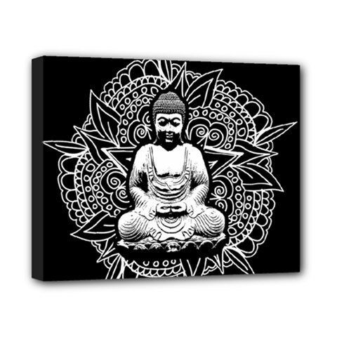 Ornate Buddha Canvas 10  X 8  by Valentinaart