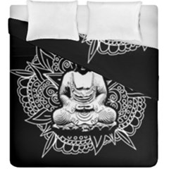 Ornate Buddha Duvet Cover Double Side (king Size) by Valentinaart