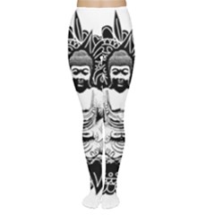 Ornate Buddha Women s Tights by Valentinaart