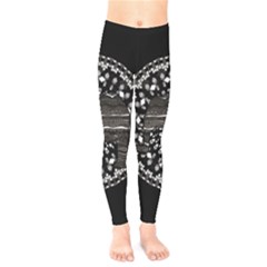 Ornate Mandala Elephant  Kids  Leggings 