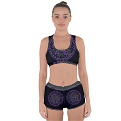 Ornate Mandala Elephant  Racerback Boyleg Bikini Set by Valentinaart