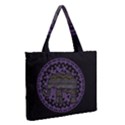 Ornate mandala elephant  Medium Zipper Tote Bag View2