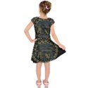 Ornate mandala elephant  Kids  Short Sleeve Dress View2