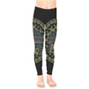 Ornate mandala elephant  Kids  Leggings  View1