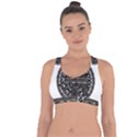 Ornate mandala elephant  Cross String Back Sports Bra View1