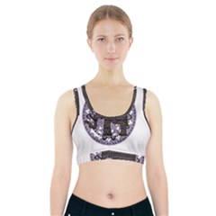 Ornate Mandala Elephant  Sports Bra With Pocket