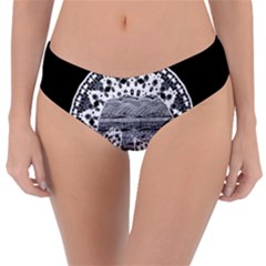 Ornate Mandala Elephant  Reversible Classic Bikini Bottoms