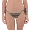 Aztec Pattern Reversible Bikini Bottom View1