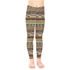 Aztec Pattern Kids  Leggings 