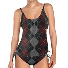 Wool Texture With Great Pattern Tankini by BangZart