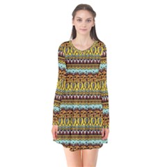 Bohemian Fabric Pattern Flare Dress by BangZart