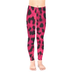 Leopard Skin Kids  Leggings 