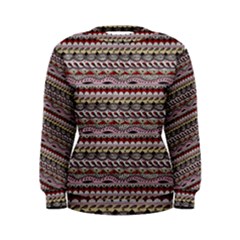 Aztec Pattern Patterns Women s Sweatshirt by BangZart