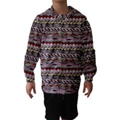 Aztec Pattern Patterns Hooded Wind Breaker (kids) by BangZart