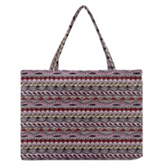 Aztec Pattern Patterns Medium Zipper Tote Bag by BangZart