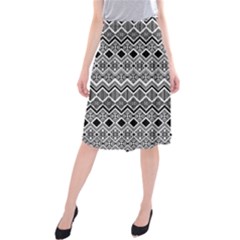 Aztec Design  Pattern Midi Beach Skirt