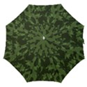 Camouflage Green Army Texture Straight Umbrellas View1