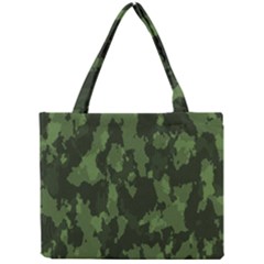 Camouflage Green Army Texture Mini Tote Bag by BangZart