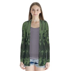 Camouflage Green Army Texture Cardigans by BangZart