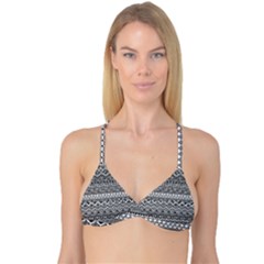 Aztec Pattern Design Reversible Tri Bikini Top by BangZart