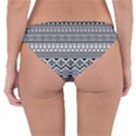 Aztec Pattern Design Reversible Hipster Bikini Bottoms View2