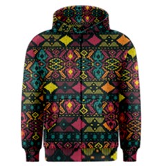 Bohemian Patterns Tribal Men s Zipper Hoodie by BangZart