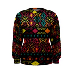 Bohemian Patterns Tribal Women s Sweatshirt by BangZart