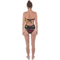 Bohemian Patterns Tribal Tie Back One Piece Swimsuit View2