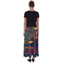 Bohemian Patterns Tribal Flared Maxi Skirt View2