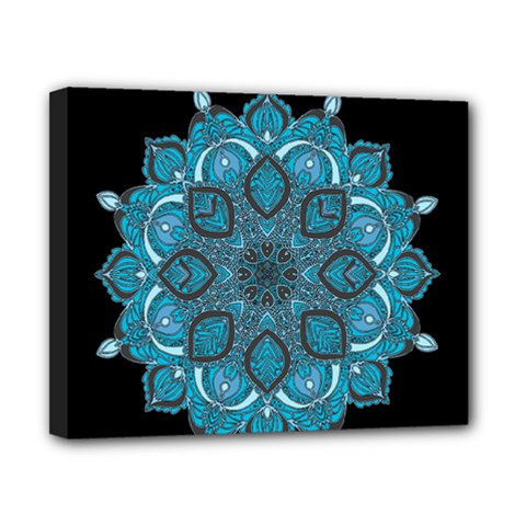 Ornate Mandala Canvas 10  X 8  by Valentinaart