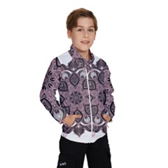 Ornate Mandala Wind Breaker (kids) by Valentinaart