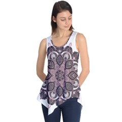 Ornate Mandala Sleeveless Tunic by Valentinaart