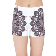 Ornate Mandala Kids Sports Shorts