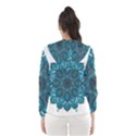 Ornate mandala Hooded Wind Breaker (Women) View2